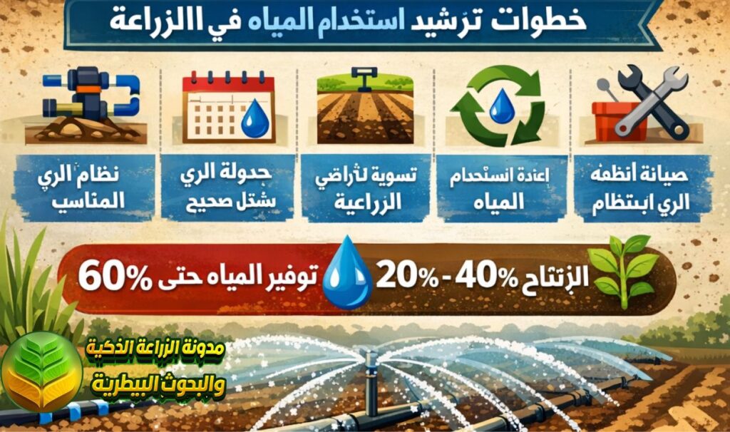 ترشيد استخدام المياه