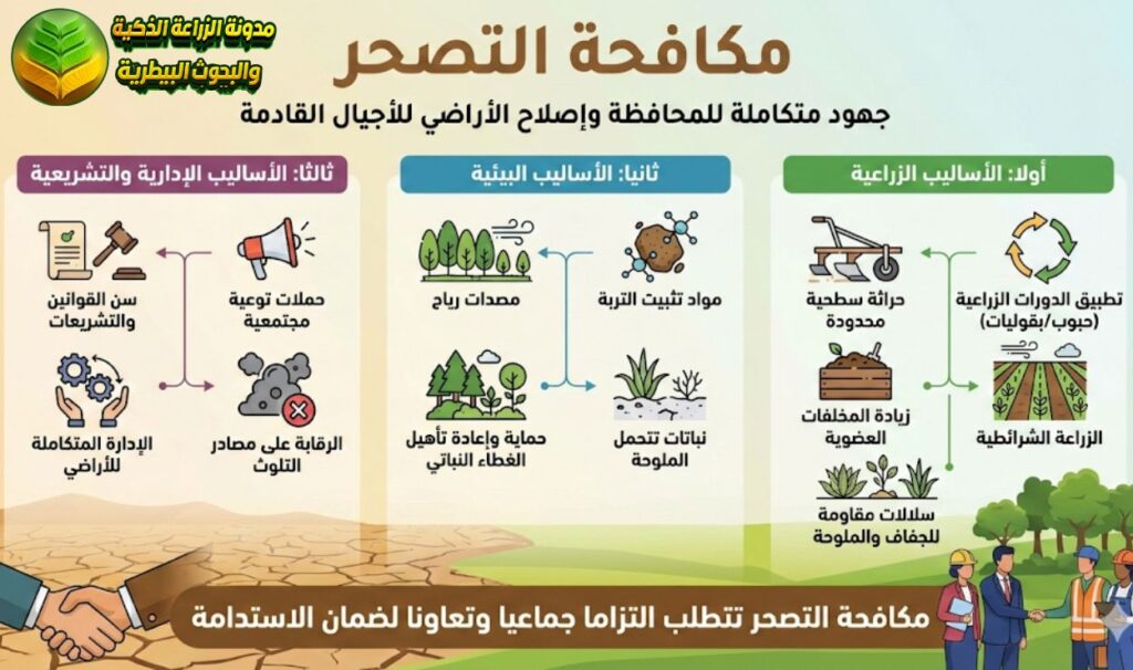 أساليب مكافحة التصحر