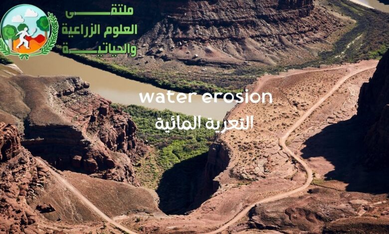 التعرية المائية : مفهوم شامل اسباب وحلول